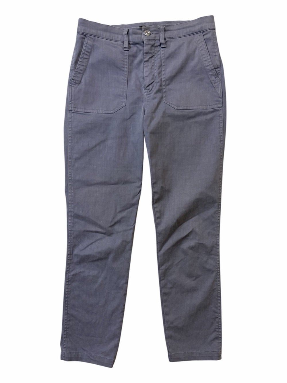 J. Crew Cotton Blend Gray Vintage Straight Cargo Pant